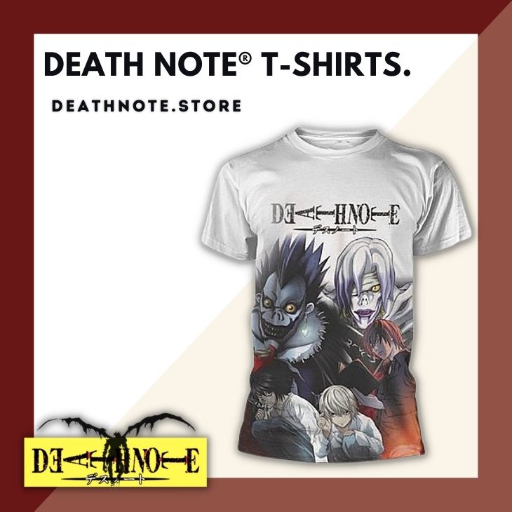 Death Note T Shirts - Death Note Store